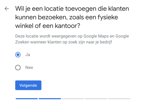 Bedrijfsgegevens toevoegen binnen Google mijn Bedrijf