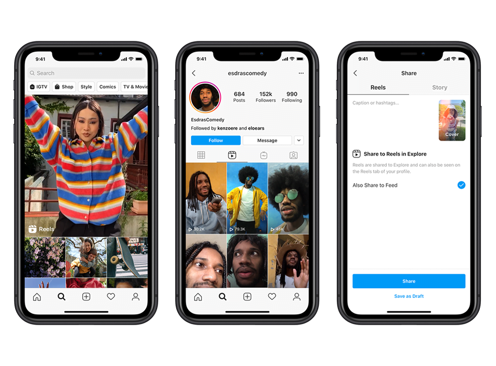 Instagram Reels op Instagram