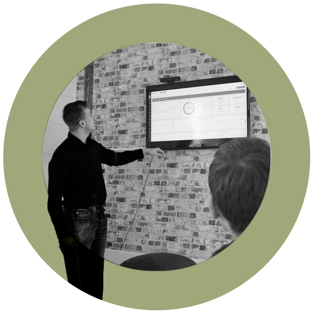 Alex van Forward Marketing geeft een presentatie over online marketing uitbesteden Alex van Forward Marketing geeft een presentatie over online marketing uitbesteden