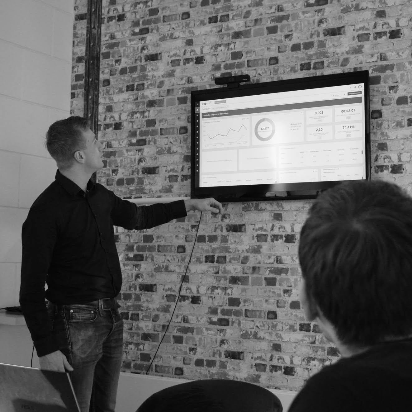 Er worden datagedreven keuzes gemaakt - Cropped advies en audits door Alex