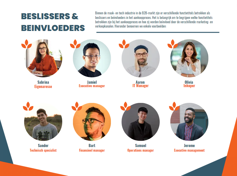 beslissers en beïnvloeders binnen een B2B aankoopproces